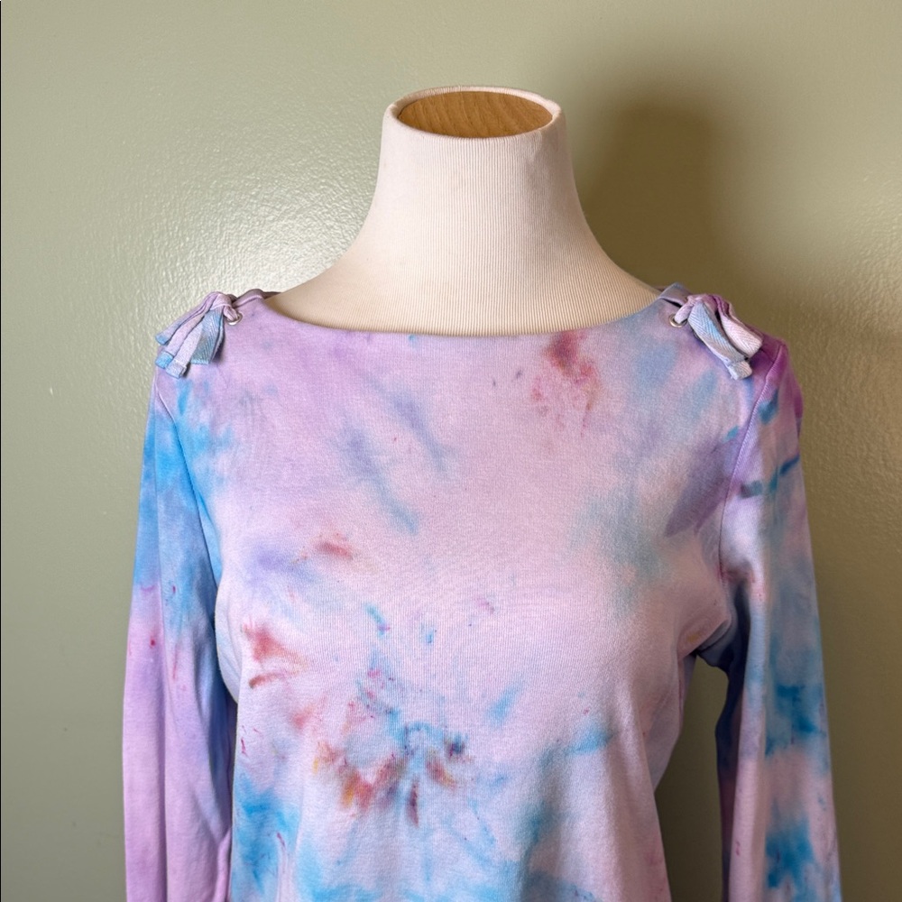 Tie-Dye Long Sleeve Top - Picture 2 of 7